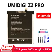 New Original 3550mAh Phone Battery for UMI UMIDIGI Z2 PRO High quality Genuine Batteries With Free Tools+Tracking Number