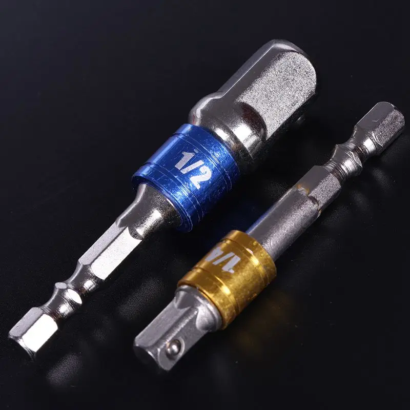 

(3Pcs)PE-14000 Power Hand Tools Sockets Adapter sets, Hex Square Nuts Driver Drill Impact Socket Extension Bit Adapter Socket Wr