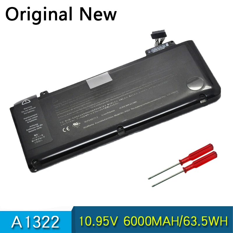 Новый аккумулятор A1278 A1322 для Apple Macbook Pro 13 дюймов 2009 2010 2011 лет MB990 MB991 MC700 MC374 MD313 MD314