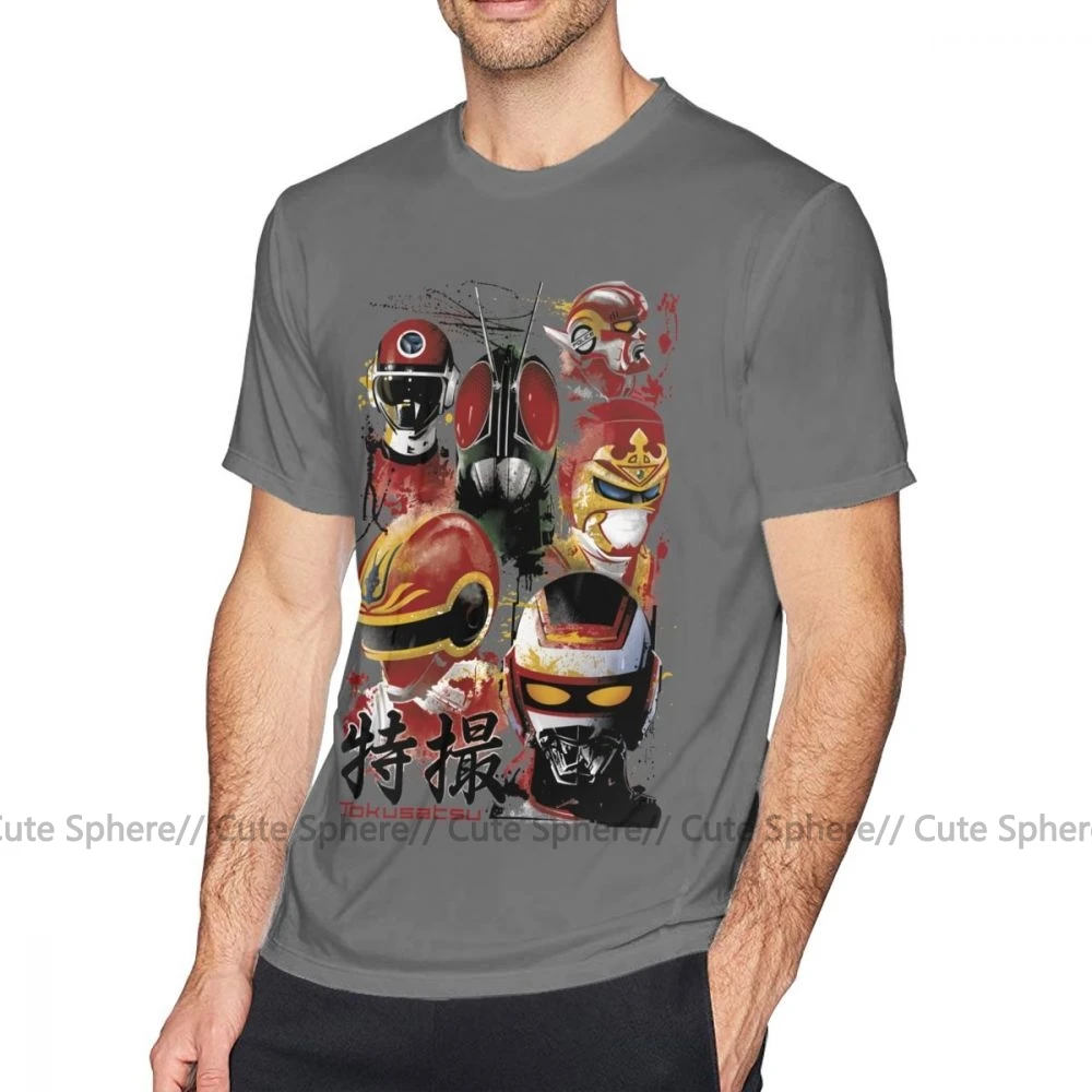 Jaspion футболка Tokusatsu собрать S Цвет Футболка 4xl Графический Милая с коротким