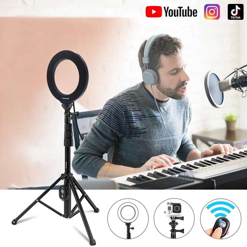 Bluetooth кронштейн для дистанционного управления винт 1/4 зажим телефона шаровая