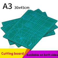 pvc cutting pad a3 a4 rectangular grid line diy model tool board pad tool fabric leather paper model self healing cutting board