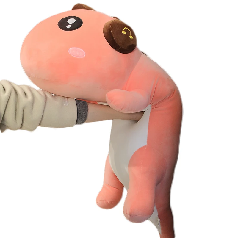 1 шт. креативная зеленая розовая мультяшная плюшевая кукла динозавр гарнитура