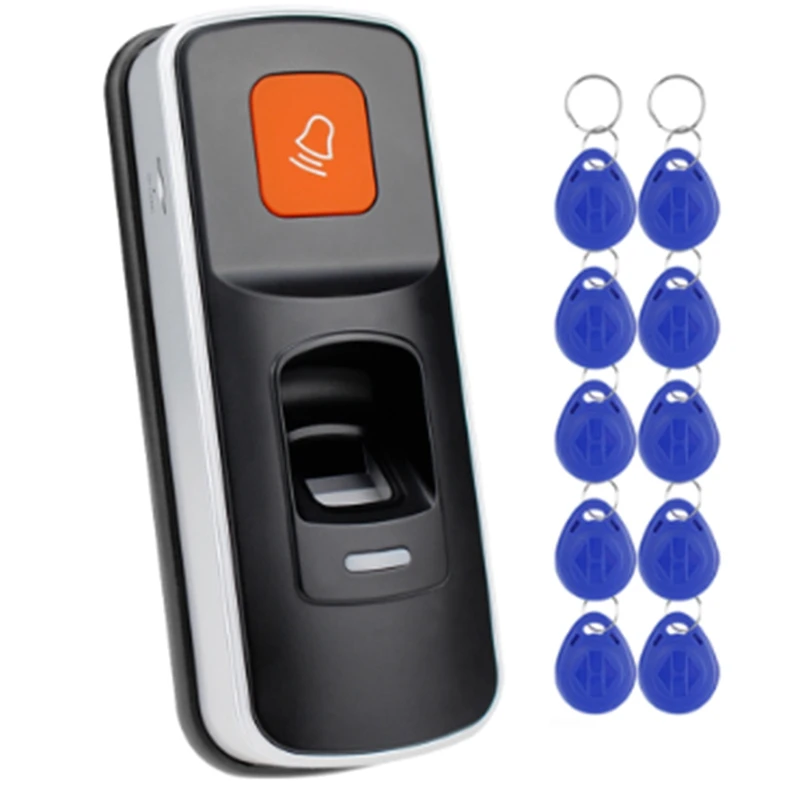 RFID Standalone Fingerprint Lock Access Control Reader Biometric Controller Door Opener Support SD Card | Безопасность и защита