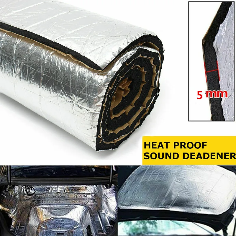 

Звукоизоляция автомобиля из пеноматериала, 100x40 см, 5 мм