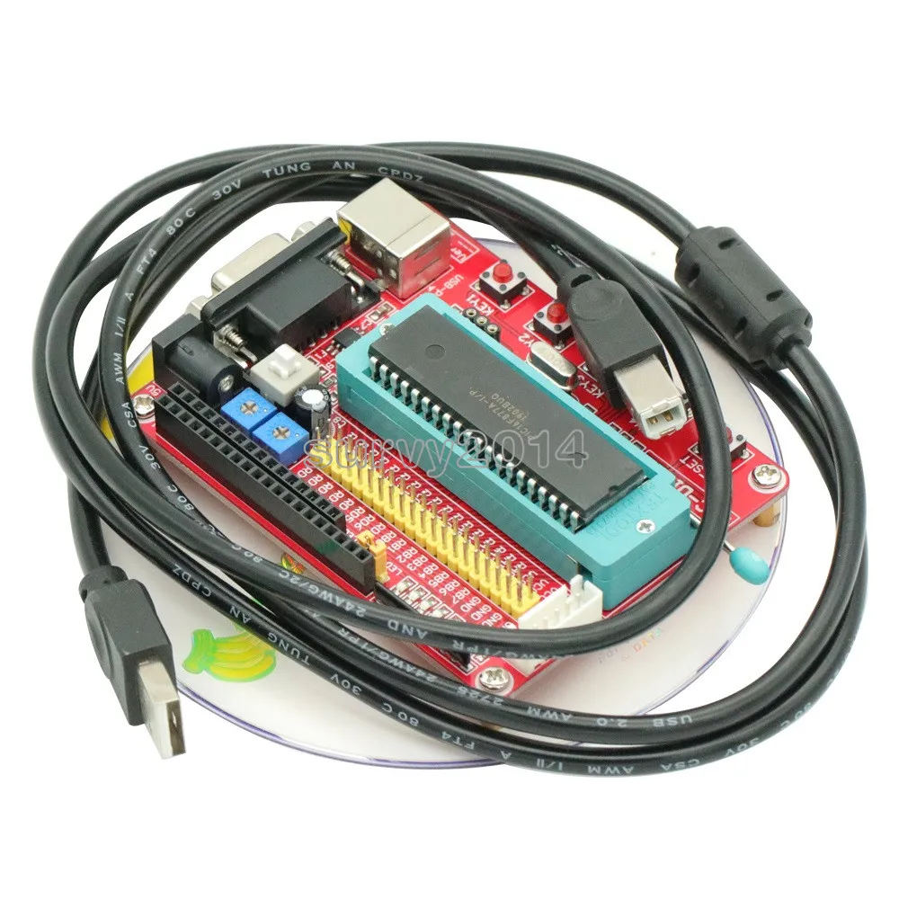 PIC16F877A PIC Mini макетная плата системы JTAG ICSP программатор эмулятор|board board|board picboard