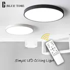 Современная светодиодный ная Люстра для гостиной, спальни, круглая Потолочная люстра, осветительный прибор, Lampara Techo, черно-белые лампы