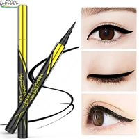 elecool 2 color liquid eyeliner eye make up super waterproof long lasting eye liner easy to wear eyes makeup cosmetics tools set