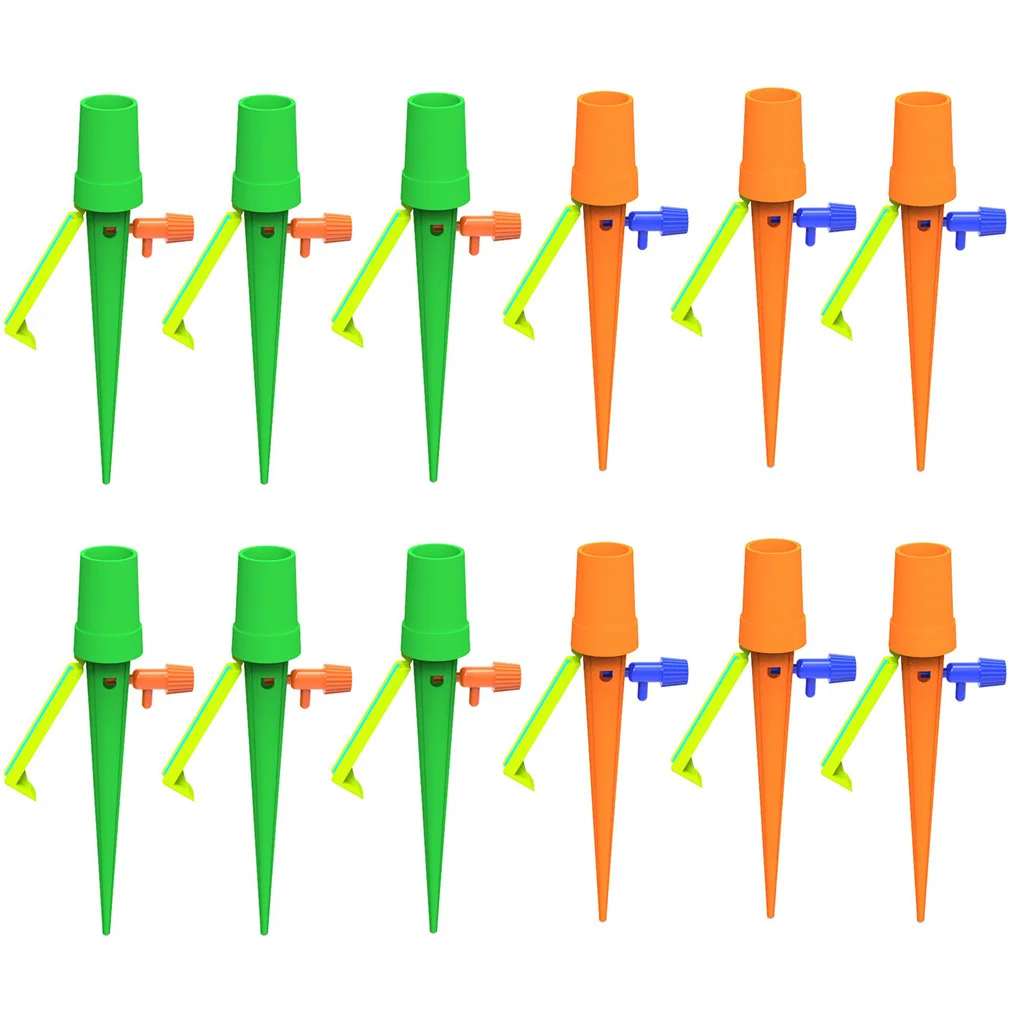 

4~12pcs Automatic Watering Device Automatic Watering Spikes Home Garden Flower Pot Self-watering Irrigation System Slow Release