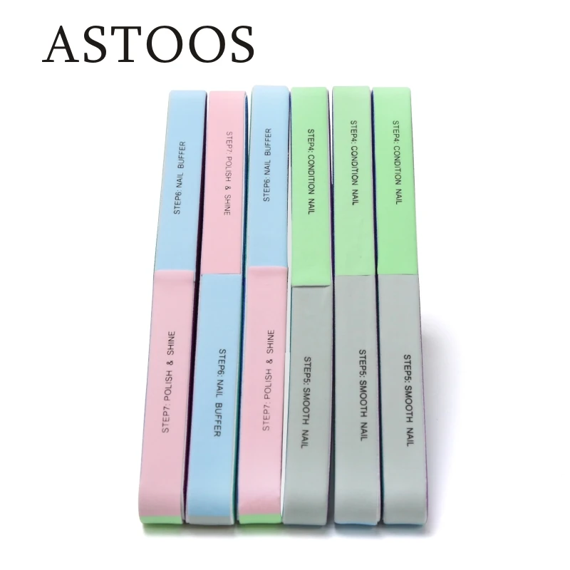 1 шт. инструмент для полировки ногтей шесть сторон креативный полировальный блок