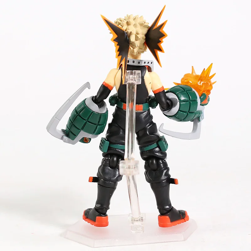 Моя геройская академия Figma Katsuki Bakugo 443 Midoriya Izuku 323 экшн-фигурка из ПВХ Коллекционная