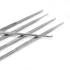 5 шт. Железный Экстра тонкий вязальный крючок Вязание набор игл ткань для рукоделия пряжи