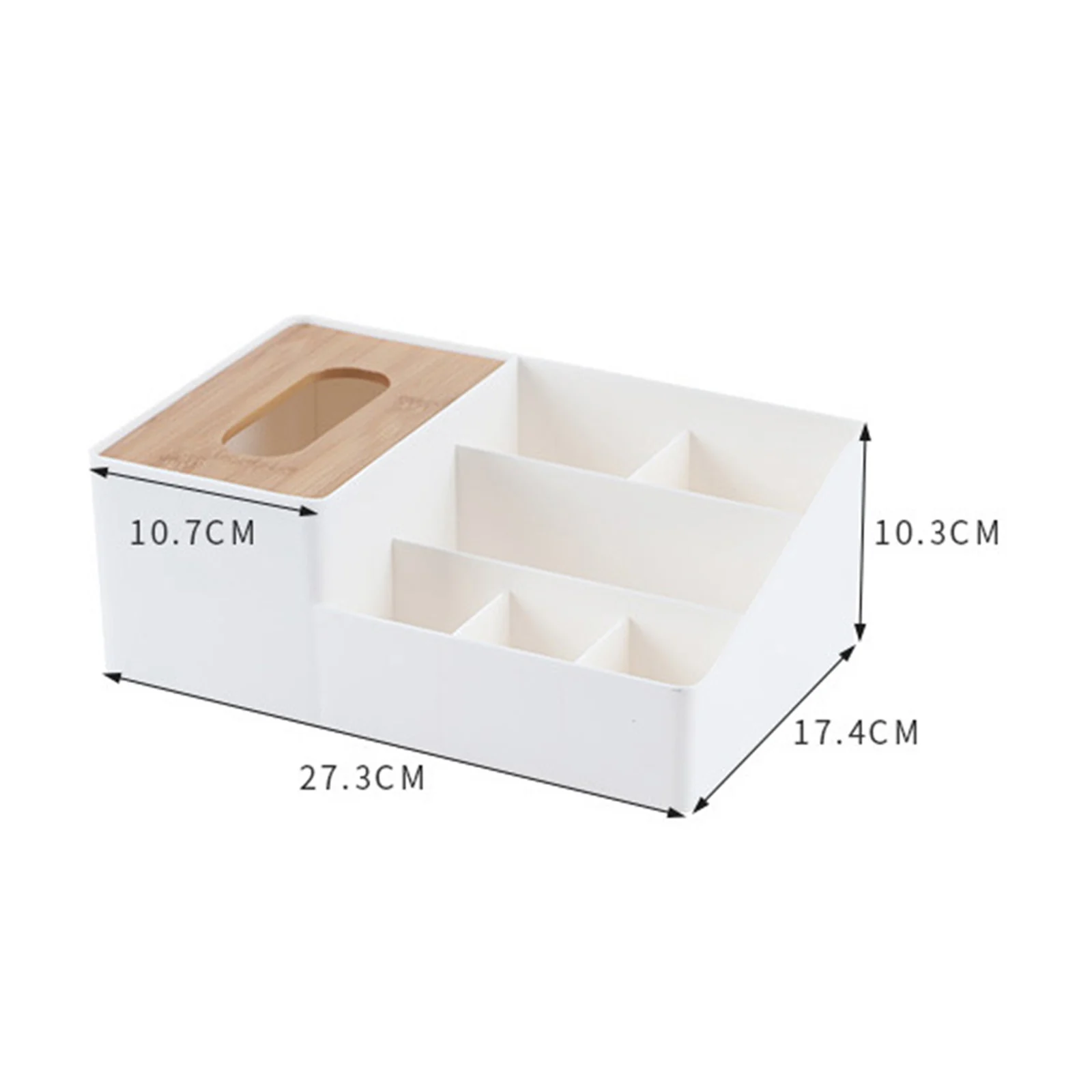 

Nordic Desktop Multi-function Tissue Box Home Living Room Remote Control Storage Box Tea Table Bedroom Simple Plastic Drawer