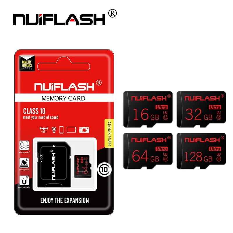 

2021 New Arrival Micro SD 128GB 256GB 512GB Flash Memory Card 32GB 64GB U1 TF Card Class 10 tarjeta Micro SD Card 16GB microsd