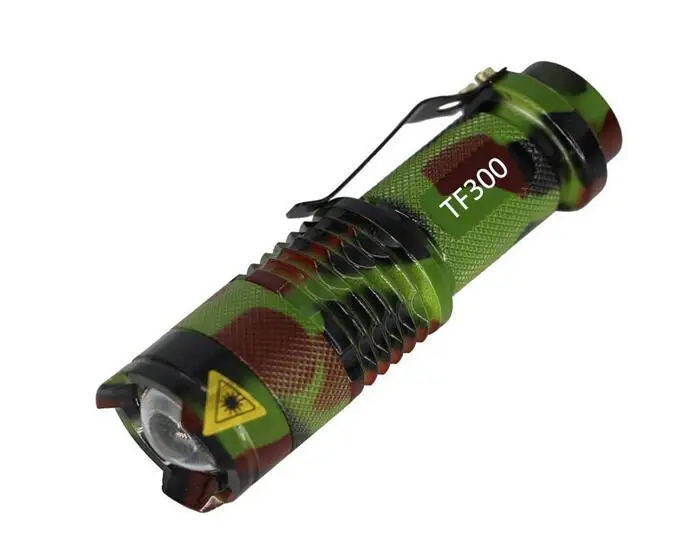 Army Green DZ20 цветной Водонепроницаемый светодиодный светильник-вспышка высокой мощности мини Точечный светильник 3 модели масштабируемое оборудование для кемпинга фонарь светильник-вспышка - Испускаемый цвет: Army Green