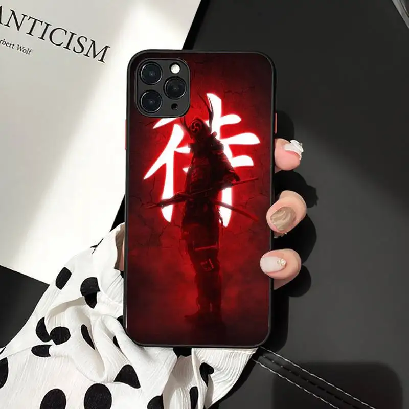 

Japan samurai art Phone Case For iPhone 11 8 7 6 6S Plus 7 plus 8 plus X XS MAX 5 5S XR 12 11 Pro max se 2020 Funda Cover