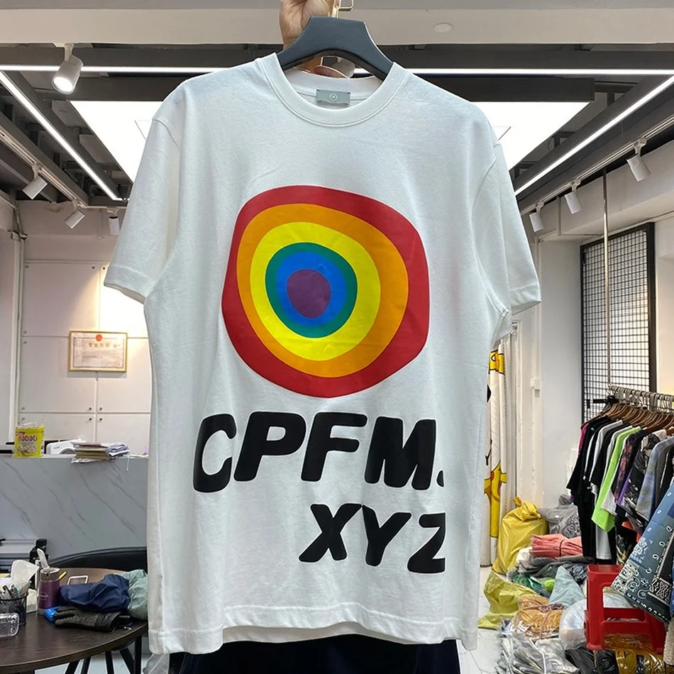Мужская/Женская/мужская футболка CPFM.XYZ с растениями ядро расплава кактус