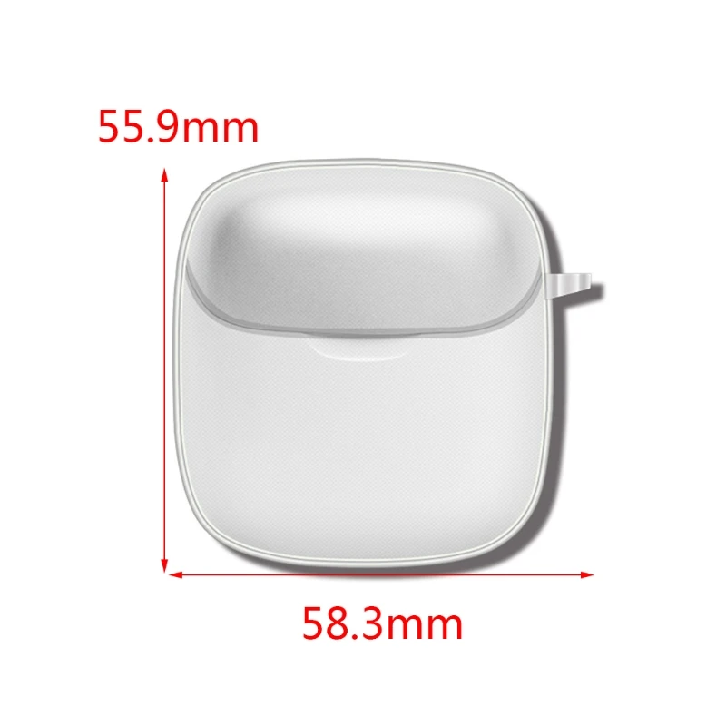 Защитный чехол с брелоком прозрачный из ТПУ Обложка для телефона цвет 220TWS/225TWS