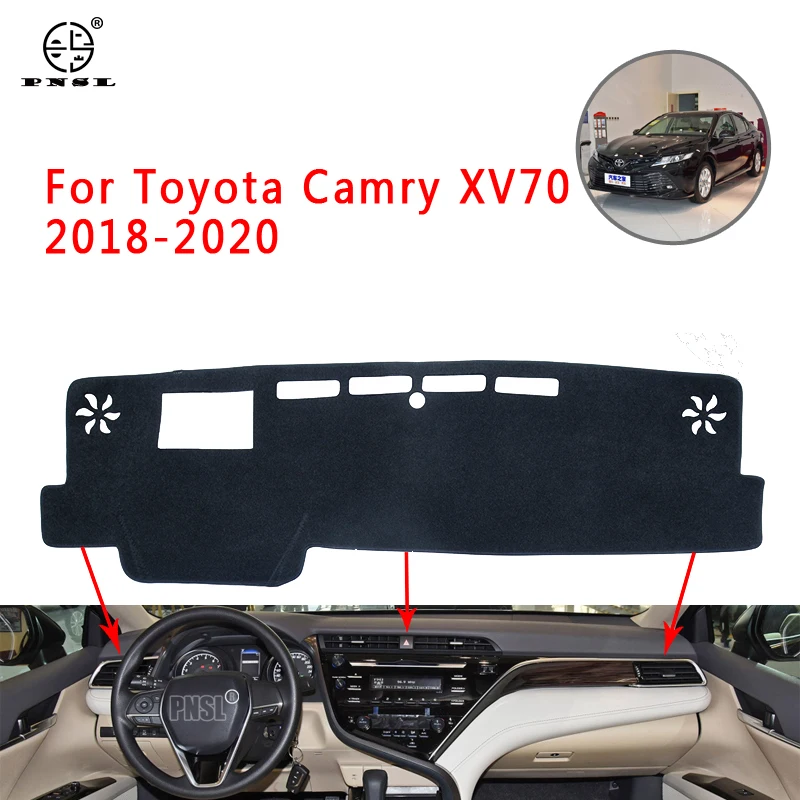 Крышка приборной панели автомобиля PNSL коврик для Toyota Camry XV70 2018-2020 защита от солнца