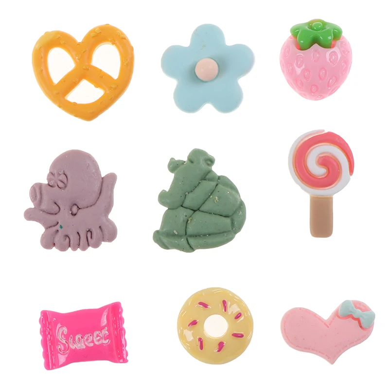 

30Pcs 1:12 Dollhouse Food Dessert Home Craft Ornament Doll Cartoon Miniature Kids Toys Dollhouse Accessories