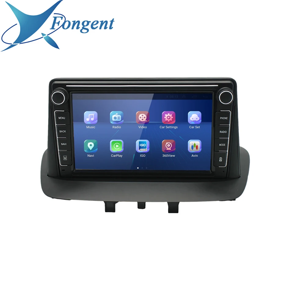 

For Renault Megane 3 Fluence 2008-2010 2011 2012 2013 2014 GPS Navigation DVD 2Din Android 10 Car Radio Multimedia video Player