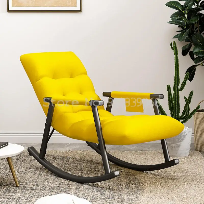 Кресло качалка в скандинавском стиле для взрослых кресло сна дома одноместного