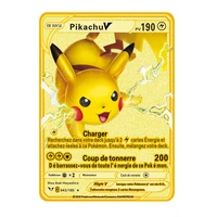 newest pokemon vmax v gx ex shiny golden metal card game tag team fighting order series childrens gifts gifts for children