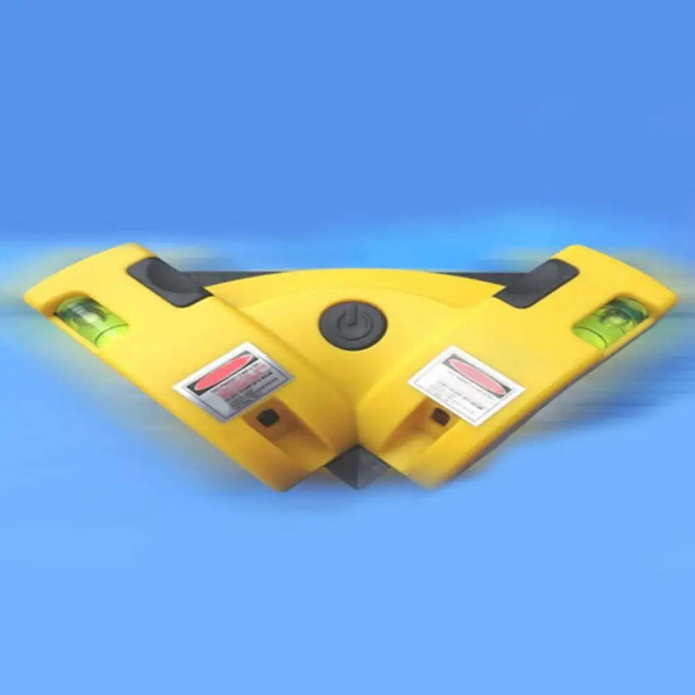 Горизонтальная Вертикальная проекция квадратный уровень лазерная линия 90