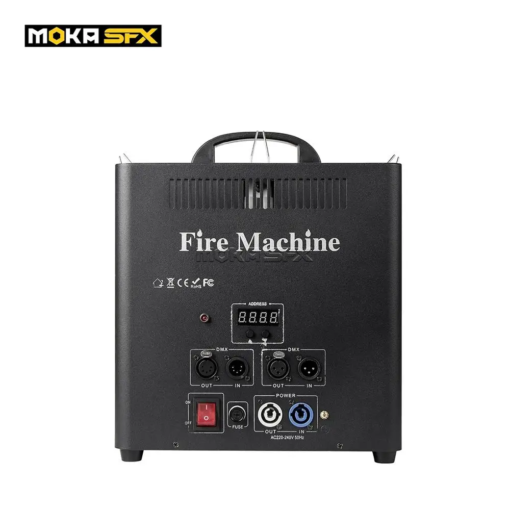 Трехступенчатый проектор пламени MOKA SFX уличная машина для Dmx с клапаном и ЖК
