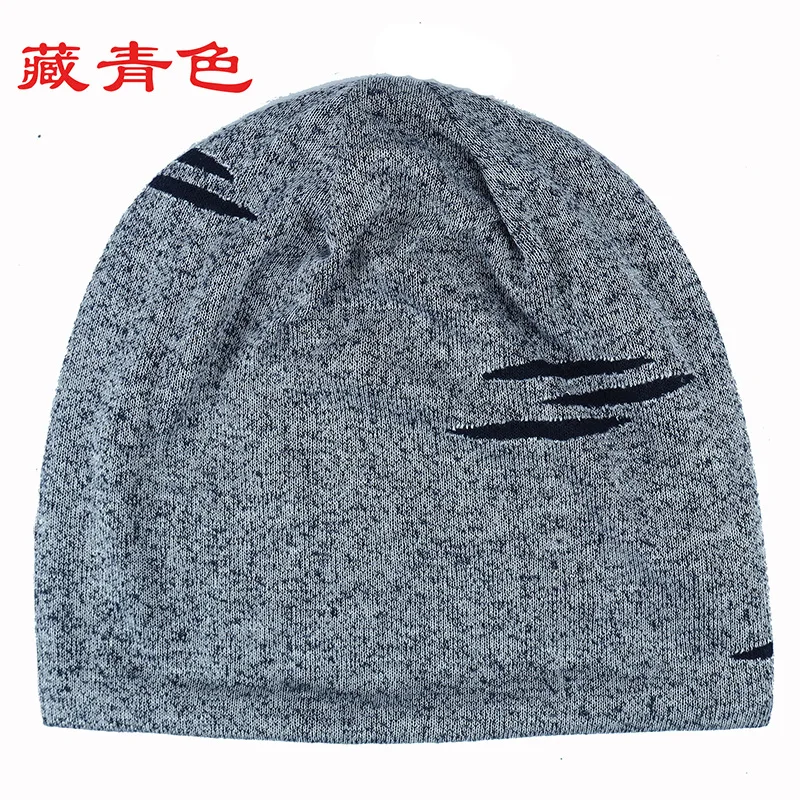 Зимняя шапка toque, Мужская весенняя и осенняя тонкая шапка в стиле хип-хоп, Модная вязаная шапка baotou, Snap Slouch hats