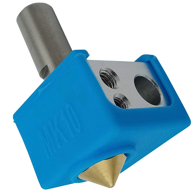 MK10 Hotend Kit с силиконовым чехлом для экструдера 3D принтера обновленные
