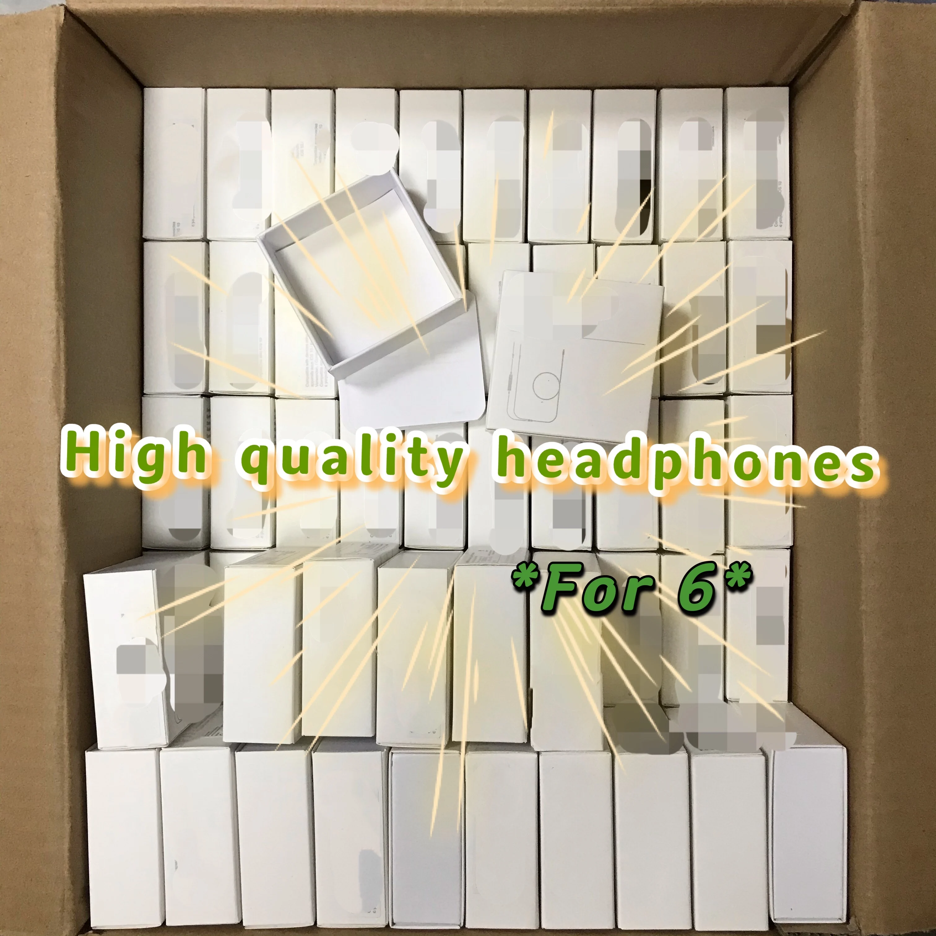 

10 шт./лот наушники-вкладыши высокого качества Foxconn Проводные 3,5 мм наушники с микрофоном для i 5S SE 6S Plus с зеленой этикеткой в упаковке