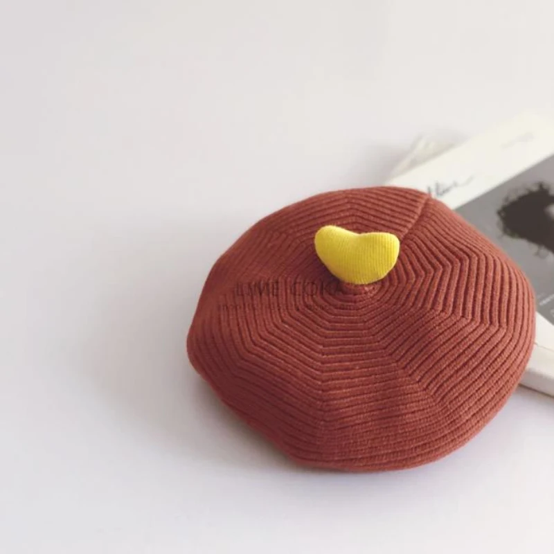 

newborn kids hats Baby girl beret Hat Beanie Hats girls Accessories cute Toddler Infant Autumn Winter Knitted Caps for Children