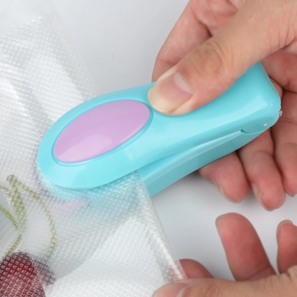 

Kitchen Accessories Mini Sealing Handheld Portable Food Clip Heat Machine Sealer Home Snack Bag Sealer Kitchen Home Gadgets