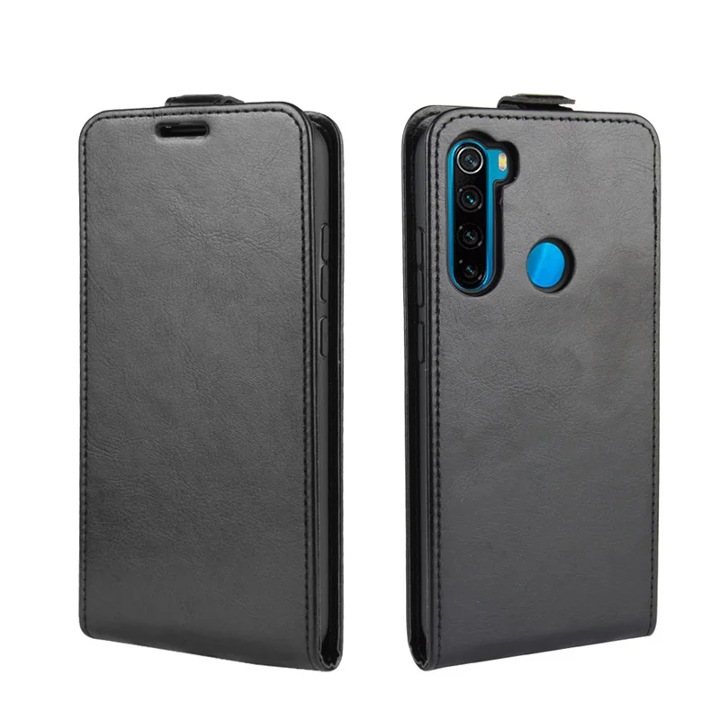 Чехол-книжка для Xiaomi Redmi Note 8 t, кожаный чехол для Xiaomi Redmi Note 8 t, высокое качество, Вертикальный чехол-кошелек, кожаный чехол