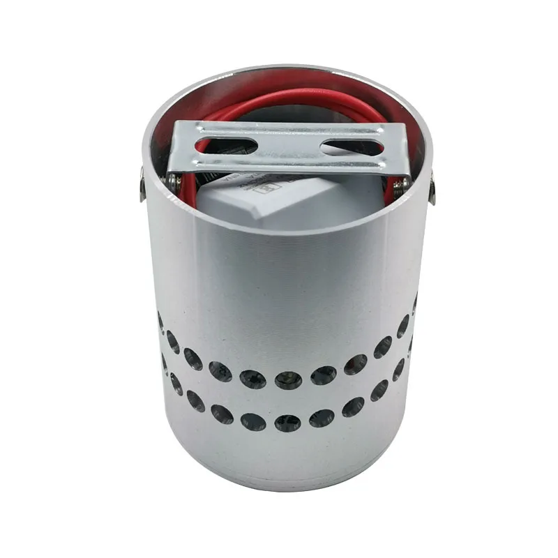 Спиральный с отверстиями светодиодный настенный светильник эффект пультом