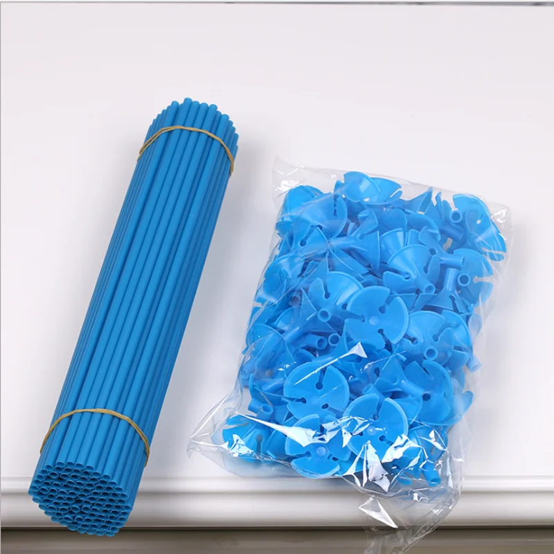 10 шт. 40 см латексные шариковые палочки многоцветные воздушные шары держатель с