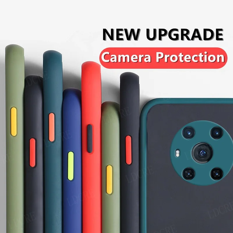 Shockproof Cover For Huawei Honor Magic 3 Case For Honor Magic 3 Capas Armor Back Matte Translucent Case For Honor Magic 3 Case