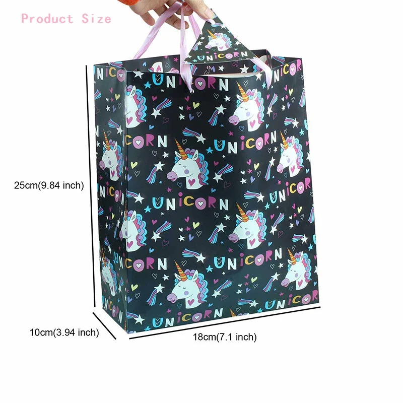 

10pcs cartoon gift candy bag animal decoration birthday party gift tote bag family party christmas festival supplies