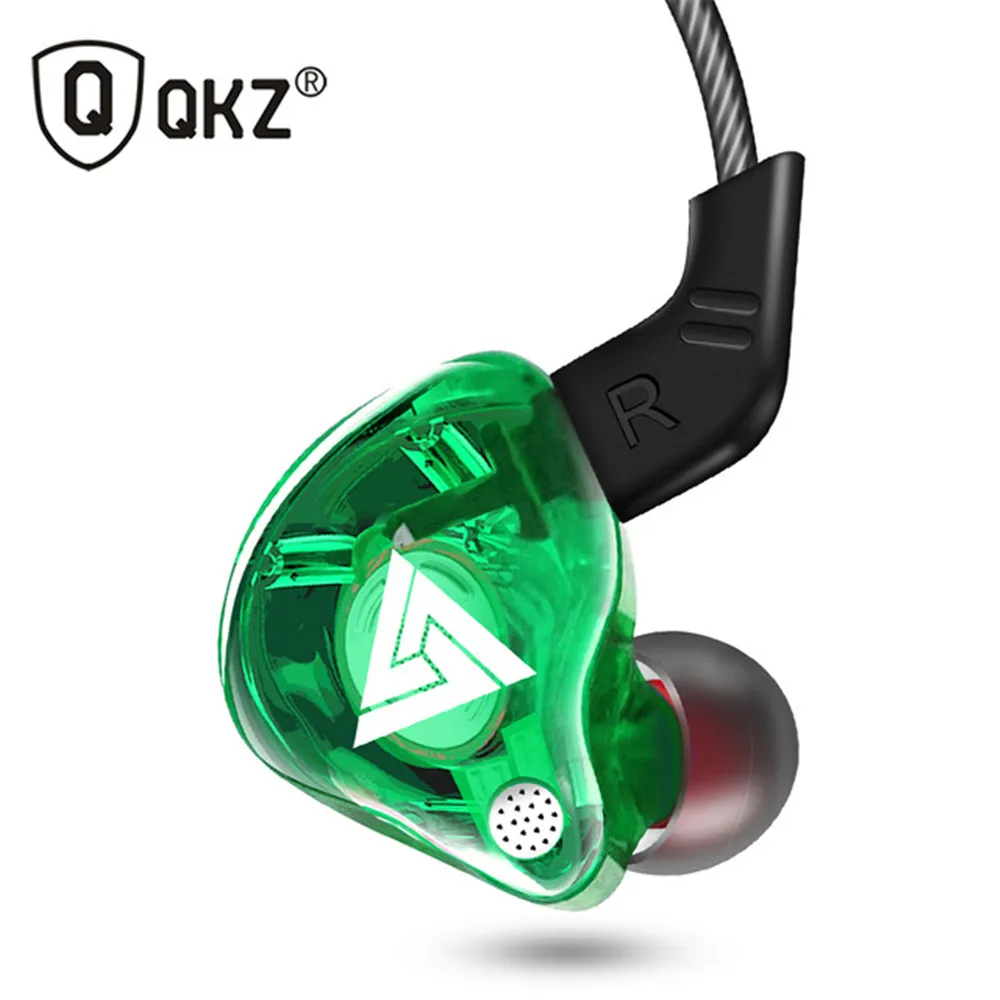 QKZ AK6 универсальные 3 5 мм спортивные наушники вкладыши HiFi Sound для телефонов и