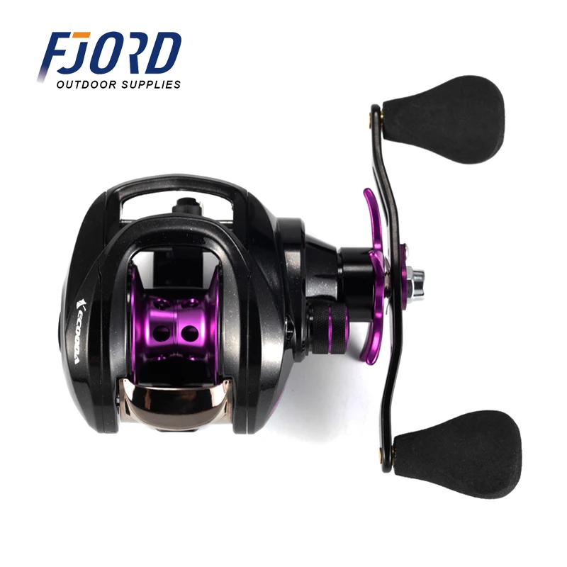 

Ecooda New 7+1BB 6.3:1 Water Drop Reel Spinning Fishing Reel Right Hand Left Hand Fishing Reel Baitcasting For Saltwater
