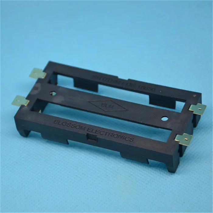 MasterFire 500 шт./лот 2x18650 серия контейнер для хранения аккумуляторов с бронзовыми