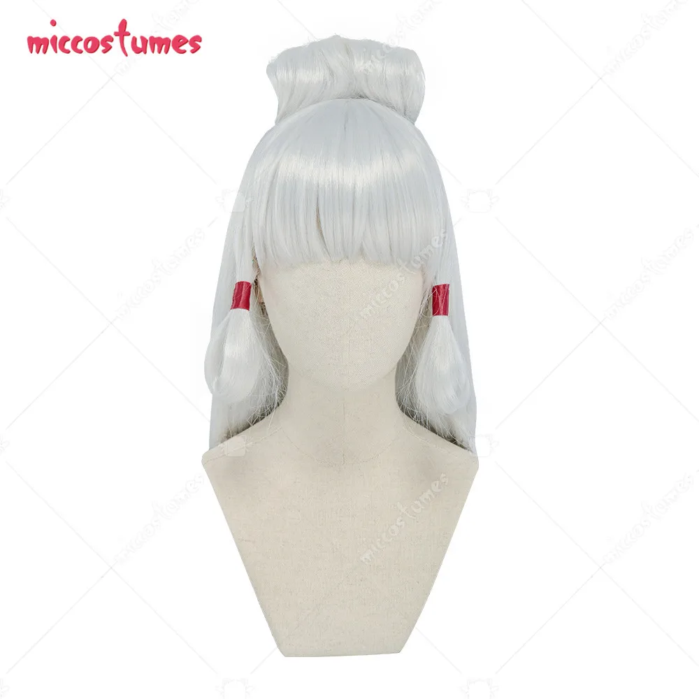 Молодой Импа косплей парик серебряный длинный парик|Игровые костюмы| |