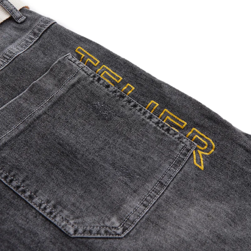 

Spring Summer Men's Jeans Cotton Denim Hip Hop Slack Bottom Joggers Streetwear Pants N533