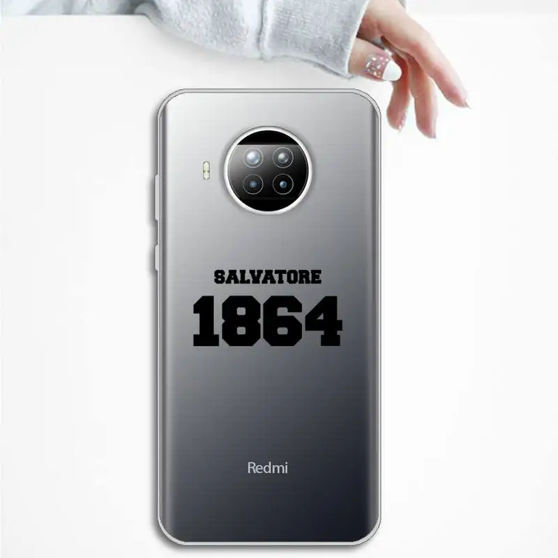 

The Vampire Diaries Phone Case Transparent Clear for Xiaomi Redmi note 10 t 8 9 pro lite 11