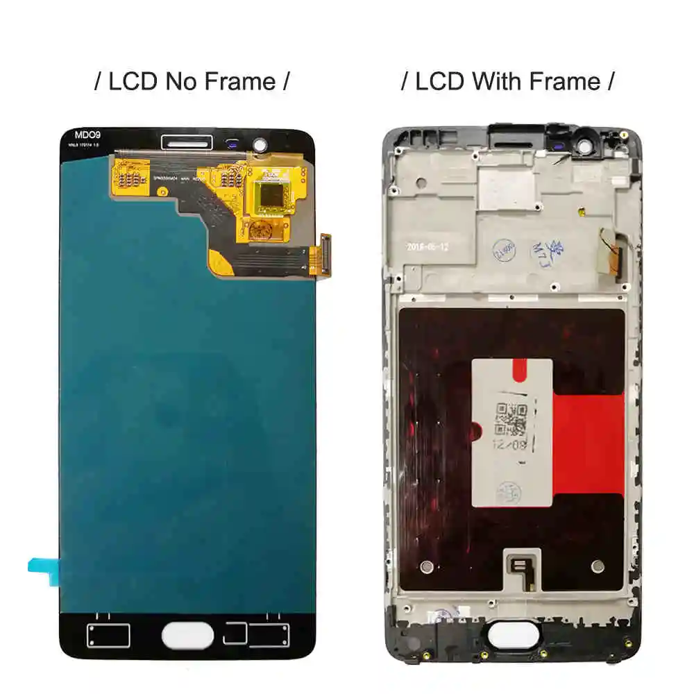 ЖК-дисплей для oneplus 3 oneplus 3 A3000 A3003 ЖК-дисплей с рамкой Дисплей сенсорный дигитайзер сборка для One plus 3T A3010 дисплей 5,5"