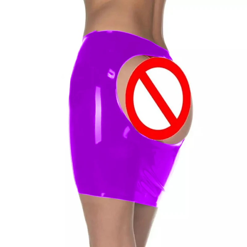 Женская сексуальная облегающая мини-юбка с открытыми бедрами завышенной талией