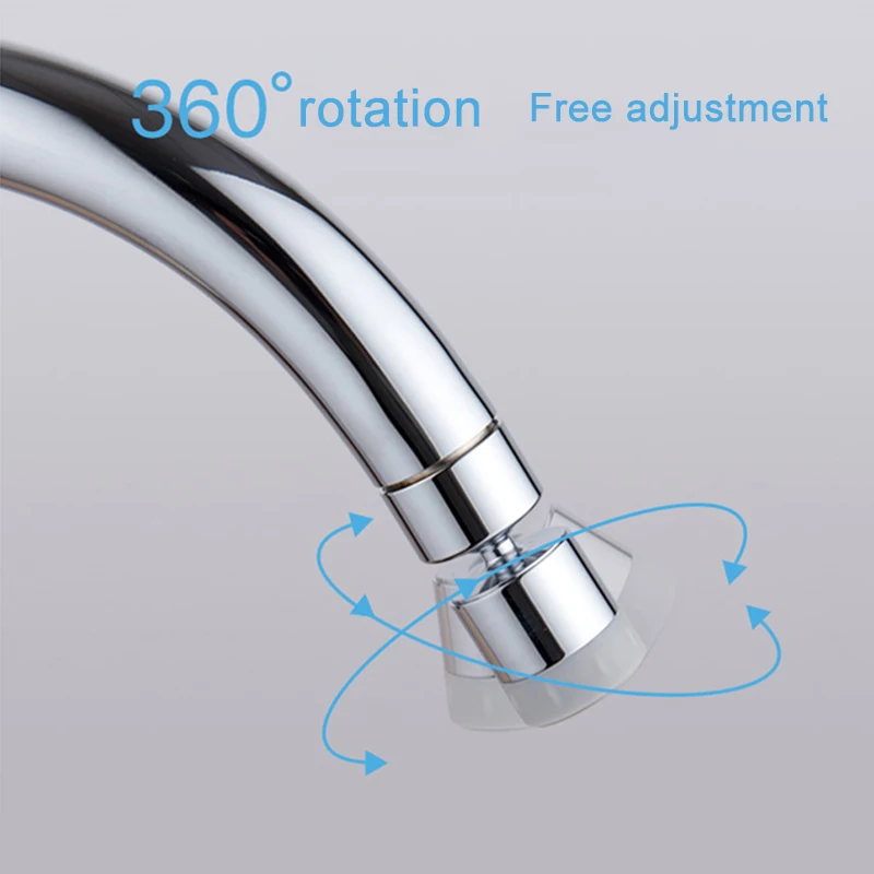 

2-потока Кухня раковина аэратор 360 градусов Поворотный кран экономии воды кран удлинитель для дома Ванная комната E7