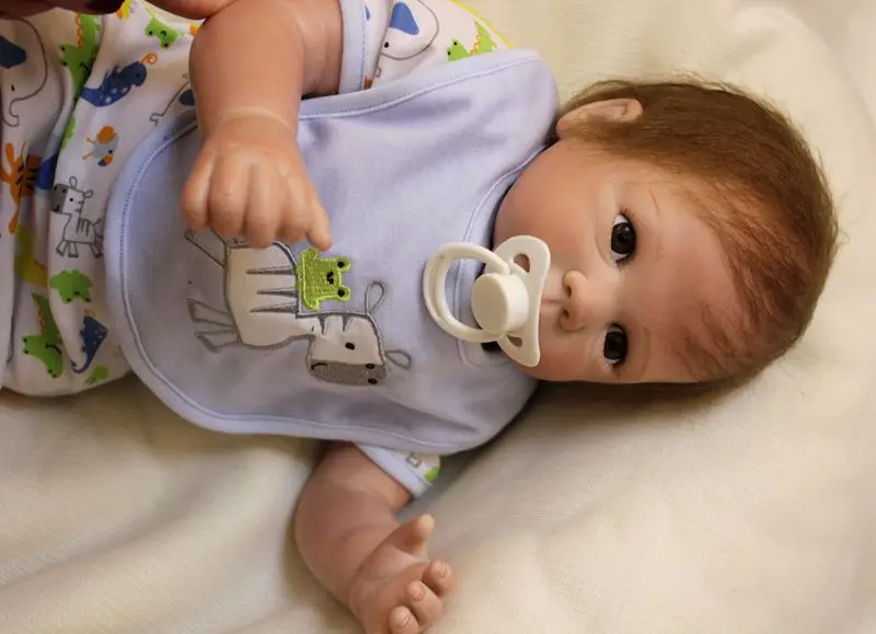 Кукла реборн мягкая виниловая силиконовая 20 дюймов|Куклы| |