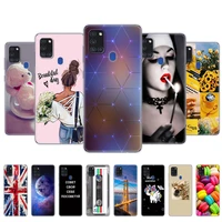 for samsung a21s case 6 5 silicon soft tpu back phone cover for samsung galaxy a21s galaxya21s a 21s sm a217fzbnser a217 shell